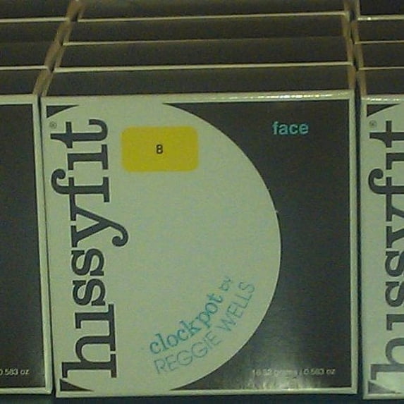 HissyFit Clockpot by Reggie Wells Face 8 .583 Oz.