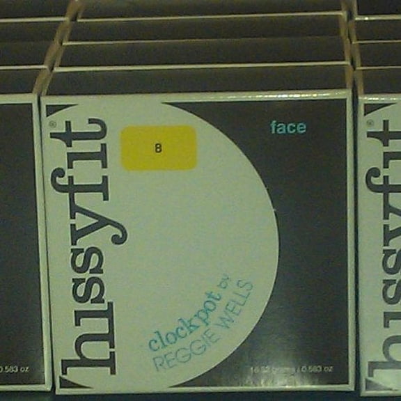 HissyFit Clockpot by Reggie Wells Face 8 .583 Oz.