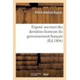 thumbnail image 1 of Histoire: Exposé Succinct Des Dernières Horreurs Du Gouvernement Français (Paperback), 1 of 1