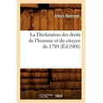 thumbnail image 1 of Histoire: La Déclaration Des Droits de l'Homme Et Du Citoyen de 1789, (Éd.1900) (Paperback), 1 of 1