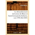 thumbnail image 1 of Histoire: Le Dénombrement de la Terre de Rhuis Et Saint-Germain-Les-Verberie, Vers 1390 (Éd.1884) (Paperback), 1 of 1