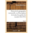 thumbnail image 1 of Histoire: Précis de la Géographie Universelle, Ou Description de Toutes Les Parties Du Monde. Tome 3 (Paperback), 1 of 1