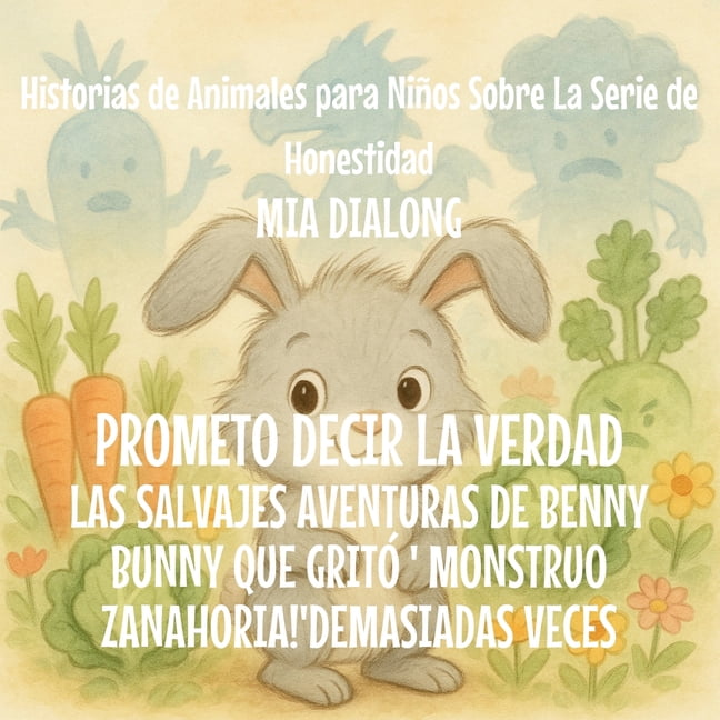 Historias de Animales Para NiÃ±os Sobre l Prometo decir la Verdad: Las Salvajes Aventuras de Benny Bunny Que GritÃ³ ' MONSTRUO ZANAHORIA!' Demasiadas Veces, Book 1, (Paperback)