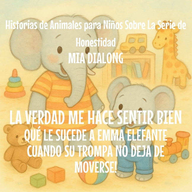 Historias de Animales Para NiÃ±os Sobre l La Verdad Me Hace Sentir Bien: QuÃ© Le Sucede an Emma Elefante Cuando Su Trompa No Deja De Moverse!, Book 2, (Paperback)