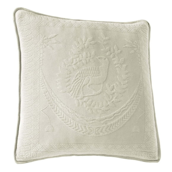 Historic Charleston 20" x 20" Decorative Pillow, Ivory