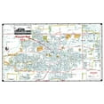 thumbnail image 1 of Historic City Map - Arlington Texas - Ashburn 1960 - Vintage Wall Art, 1 of 4