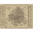thumbnail image 1 of Historic City Map - Charlotte Street Guide North Carolina - 1935 - Vintage Wall Art, 1 of 4