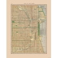 thumbnail image 1 of Historic City Map - Chicago  Illinois  - Hammond 1910 - Vintage Wall Art, 1 of 4