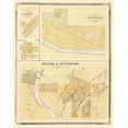 thumbnail image 1 of Historic City Map - Delphi Indiana - Baskin 1876 - Vintage Wall Art, 1 of 4
