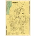 thumbnail image 1 of Historic City Map - Fordham New York - Beers 1868 - 23 x 33.06 - Vintage Wall Art, 1 of 5