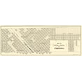 thumbnail image 1 of Historic City Map - Fresno Central California - Thomas 1892 - Vintage Wall Art, 1 of 4