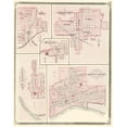 thumbnail image 1 of Historic City Map - Mount Vernon New Harmony Princeton Patoka Indiana - Baskin 1876, 1 of 4