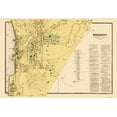 thumbnail image 1 of Historic City Map - Ossining Singsing New York - Beers 1868 - 33.63 x 23 - Vintage Wall Art, 1 of 5