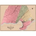thumbnail image 1 of Historic City Map - Passaic New Jersey - Wise 1897 - Vintage Wall Art, 1 of 4