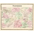 thumbnail image 1 of Historic City Map - Prattsburgh New York - Beers 1873 - 23 x 28.36 - Vintage Wall Art, 1 of 5