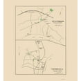 thumbnail image 1 of Historic City Map - Westbrook Cromwell Connecticut - Hurd 1893 - 23 x 25.03 - Vintage Wall Art, 1 of 5