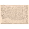 thumbnail image 1 of Historic County Map - Bennett County South Dakota - Bates 1910 - 34.23 x 23 - Vintage Wall Art, 1 of 5