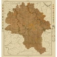 thumbnail image 1 of Historic County Map - Boone County West Virginia Soil 1913 - Hoen 23 x 24.09 - Vintage Wall Art, 1 of 5