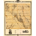 thumbnail image 1 of Historic County Map - Buchanan County Iowa - Andreas 1874 - Vintage Wall Art, 1 of 4