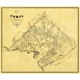 thumbnail image 1 of Historic County Map - Comal County Texas - Rosenberg 1862 - Vintage Wall Art, 1 of 4