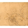 thumbnail image 1 of Historic County Map - Culpepper County Virginia - 1864 - Vintage Wall Art, 1 of 4