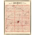 thumbnail image 1 of Historic County Map - Delaware Counties Indiana - Andreas 1876 - Vintage Wall Art, 1 of 4