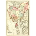 thumbnail image 1 of Historic County Map - Dorchester Maryland - Martenet 1866 - Vintage Wall Art, 1 of 4
