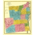 thumbnail image 1 of Historic County Map - Essex County New York - Burr 1829 - 23 x 27.5 - Vintage Wall Art, 1 of 5