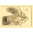 thumbnail image 1 of Historic County Map - Hawaii County Hawaii - Wilkes 1841 - Vintage Wall Art, 1 of 4
