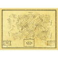 thumbnail image 1 of Historic County Map - Hays County Texas - Arlitt 1861 - 31.82 x 23 - Vintage Wall Art, 1 of 5