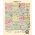 thumbnail image 1 of Historic County Map - Labette County Kansas - Everts 1887 - Vintage Wall Art, 1 of 4