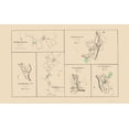 thumbnail image 1 of Historic County Map - Litchfield County Connecticut - Hurd 1893 - Vintage Wall Art, 1 of 4