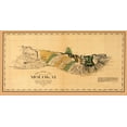 thumbnail image 1 of Historic County Map - Molokai County Hawaii - Willis 1897 - Vintage Wall Art, 1 of 4