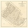 thumbnail image 1 of Historic County Map - Rockingham County Virginia - Hotchkiss 1875 - 23.14 x 23 - Vintage Wall Art, 1 of 5