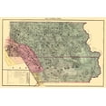 thumbnail image 1 of Historic County Map - Santa Clara Northeast County California - Thomas 1876 - 23 x 34.41 - Vintage Wall Art, 1 of 5