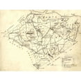 thumbnail image 1 of Historic County Map - Surry County Virginia - 1871 - Vintage Wall Art, 1 of 4