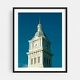 thumbnail image 1 of Historic Courthouse, Fernandina Beach - Fernandina Beach Florida Photography Architecture Cityscape Vintage Art Deco Gothic Black Framed Wall Art Print 11 x 14 inches, 1 of 4