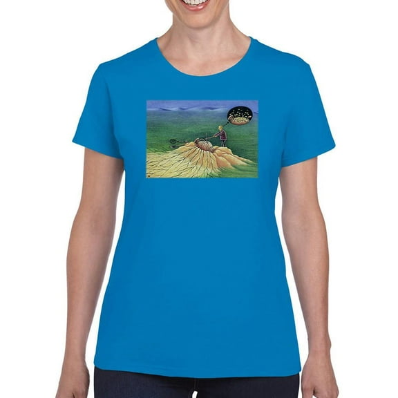 Historic Damage T-Shirt Women -Askin Ayrancioglu Designs, Female 3X-Large