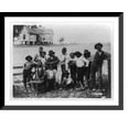 thumbnail image 1 of Historic Framed Print, [12 African American boys posed at fence], 17-7/8" x 21-7/8", 1 of 9