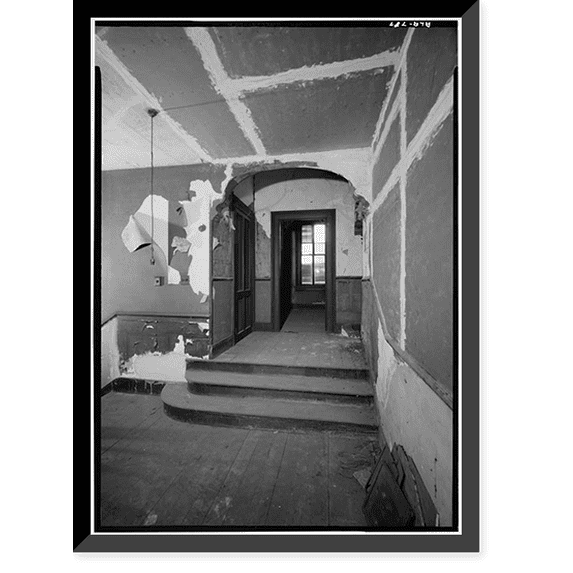 Historic Framed Print, 208 South Joachim Street (House), Mobile, Mobile County, AL - 3, 17-7/8" x 21-7/8"