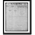 thumbnail image 1 of Historic Framed Print, [3 New York Times headlines of famous trials: July 17, 1925 - Scopes monkey" trial]", 17-7/8" x 21-7/8", 1 of 9