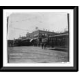 thumbnail image 1 of Historic Framed Print, [4 street railroad cars at intersection, Coffeyville(?), Kansas], 17-7/8" x 21-7/8", 1 of 9