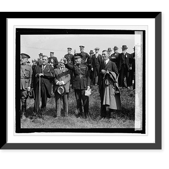 Historic Framed Print, 4th Annual meeting of Norther Oddfellows Assn. at Quantico, Va., 17-7/8" x 21-7/8"