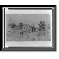 thumbnail image 1 of Historic Framed Print, The 6th Corps (Genl. Sedgwick) crossing the bridge at Funkstown (Antietam Creek) in pursuit of Genl. Lee's forces after Gettysbur, 17-7/8" x 21-7/8", 1 of 9