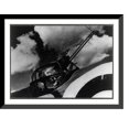 thumbnail image 1 of Historic Framed Print, A bomber's gunner in his turret, 17-7/8" x 21-7/8", 1 of 9