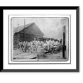 thumbnail image 1 of Historic Framed Print, [A chain gang], 17-7/8" x 21-7/8", 1 of 9