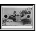 thumbnail image 1 of Historic Framed Print, A pair of 12" guns . Broadside of HMS DREADNOUGHT . the all big gun warship., 17-7/8" x 21-7/8", 1 of 9