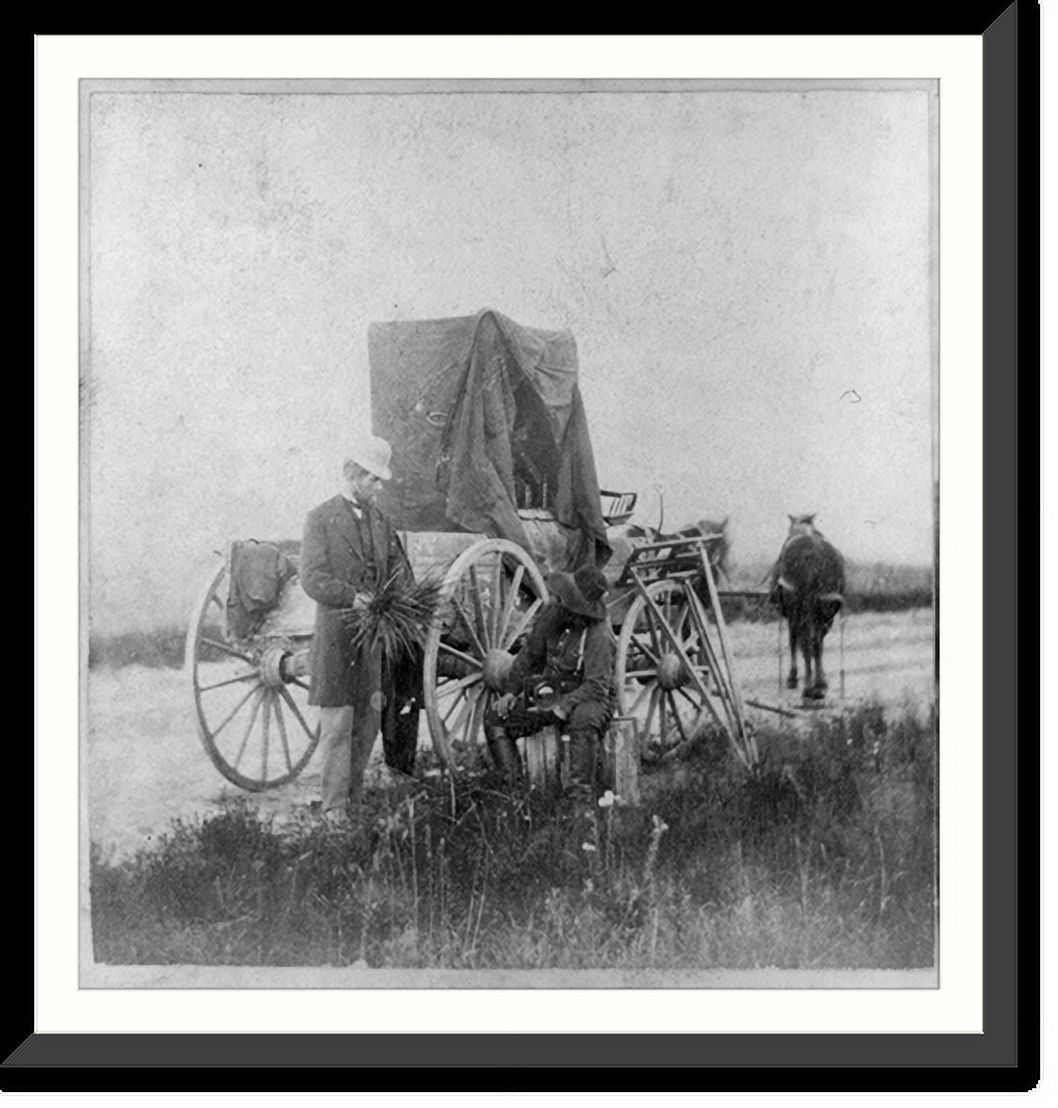 Fort Riley Kansas History Historic Framed Print, A rare specimen found on hill above Fort Riley ...