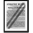 thumbnail image 1 of Historic Framed Print, Aéronautique militaire, 37e régiment d'aviation du Maroc - engagements ..., 17-7/8" x 21-7/8", 1 of 9
