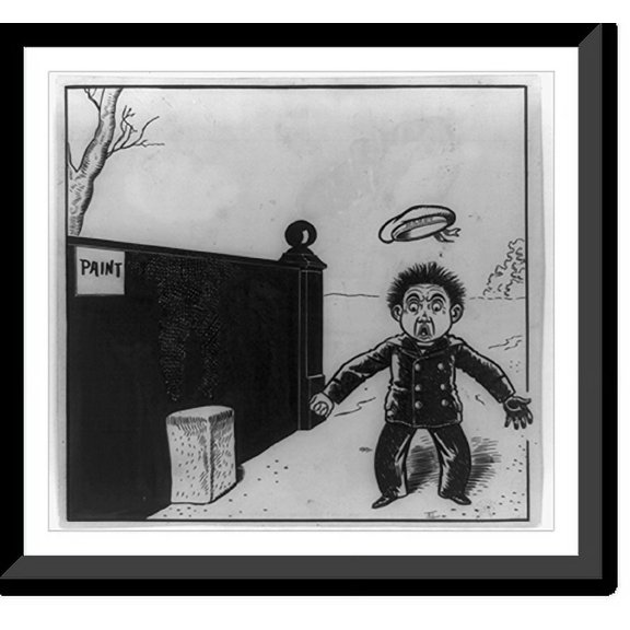 Historic Framed Print, [A warning to mothers, no. 3], 17-7/8" x 21-7/8"